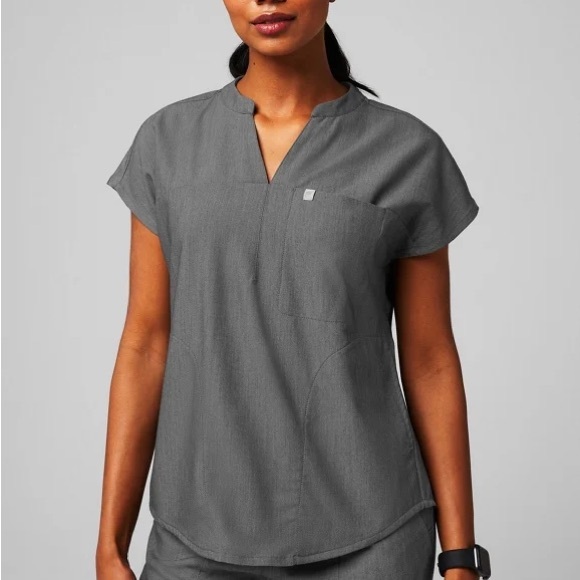 Gray Scrub Set - Picture 2 of 4